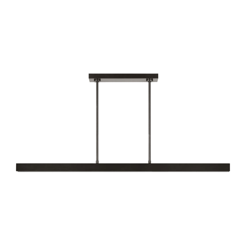 Maybeck 48 Linear Brass Chandelier by Visual & Comfort & Co