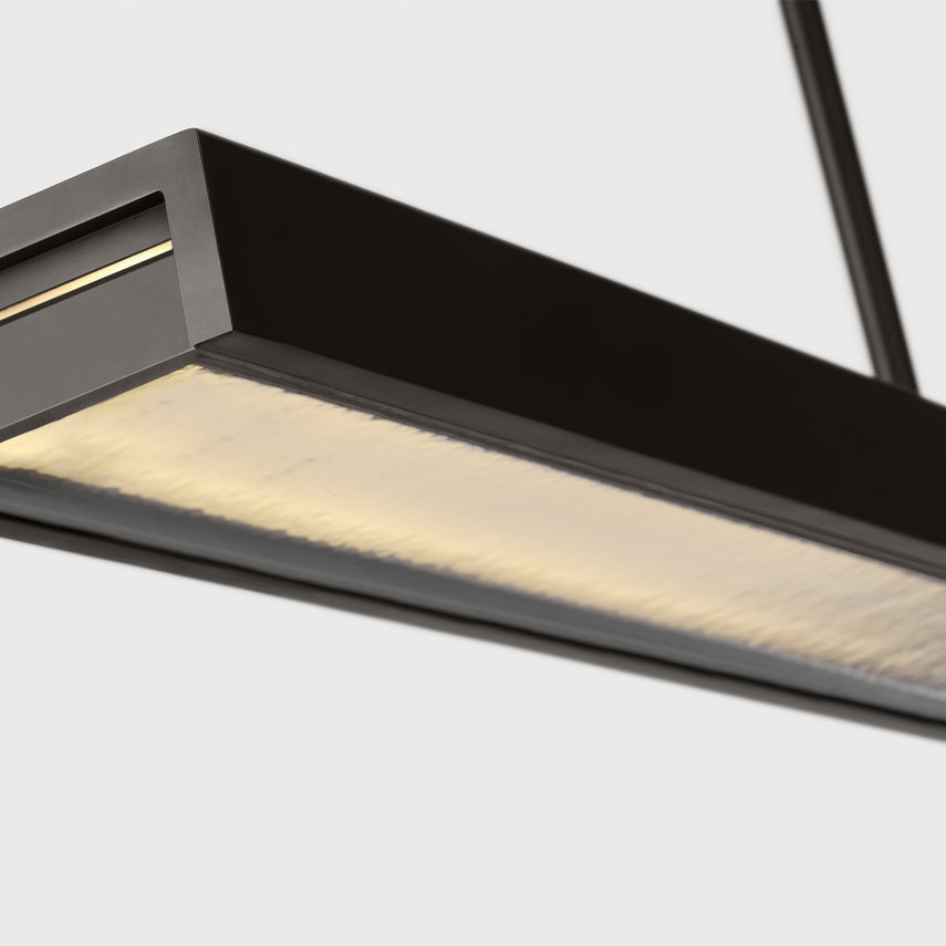 Maybeck 48 Linear Brass Chandelier by Visual & Comfort & Co