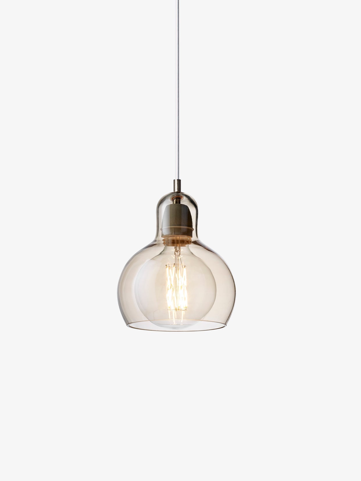 Mega Bulb Sr2 Pendant Light Gold Lustre by &tradition