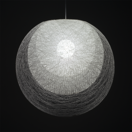 Yamagiwa Mayuhana Mie Pendant Light by Toyo Ito, in white (image 1 of 3)