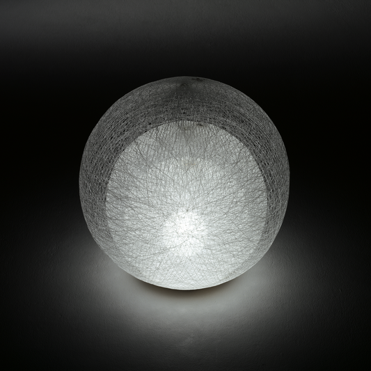 Yamagiwa Mayuhana Mie Floor Lamp by Toyo Ito, in white (image 1 of 3)