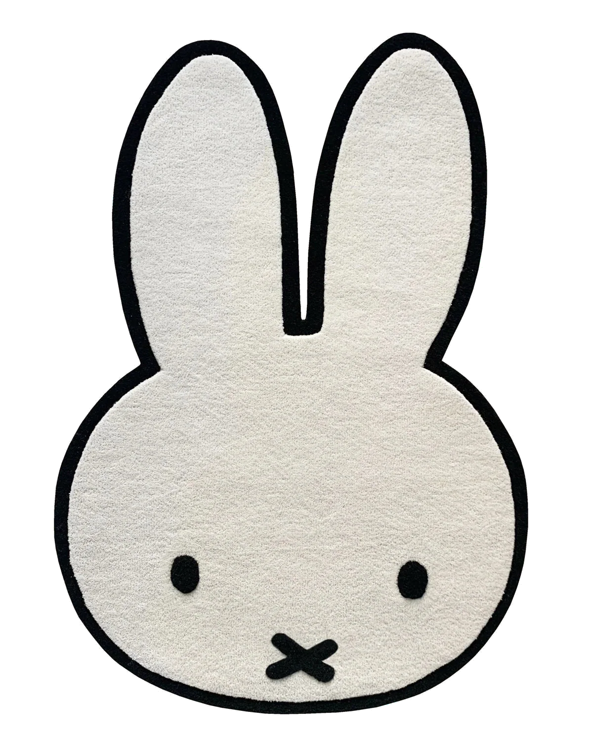 Maison Deux Miffy Rug in Cream/Black – detail 2