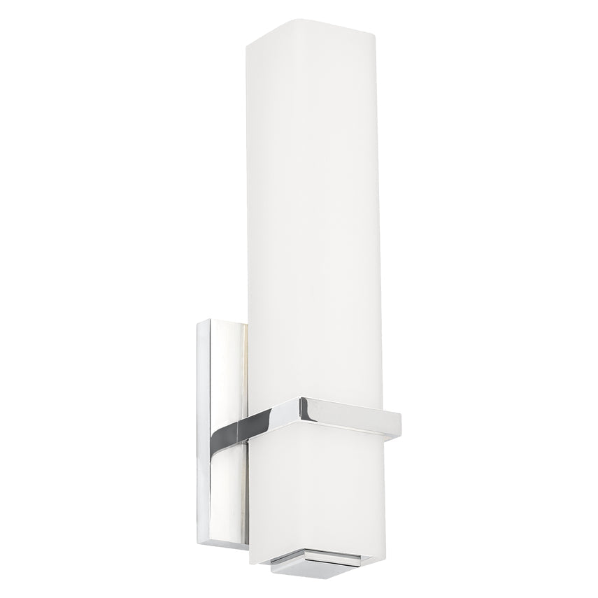 Visual Comfort Milan 13 Inch Led Bath Sconce Nightshade Black