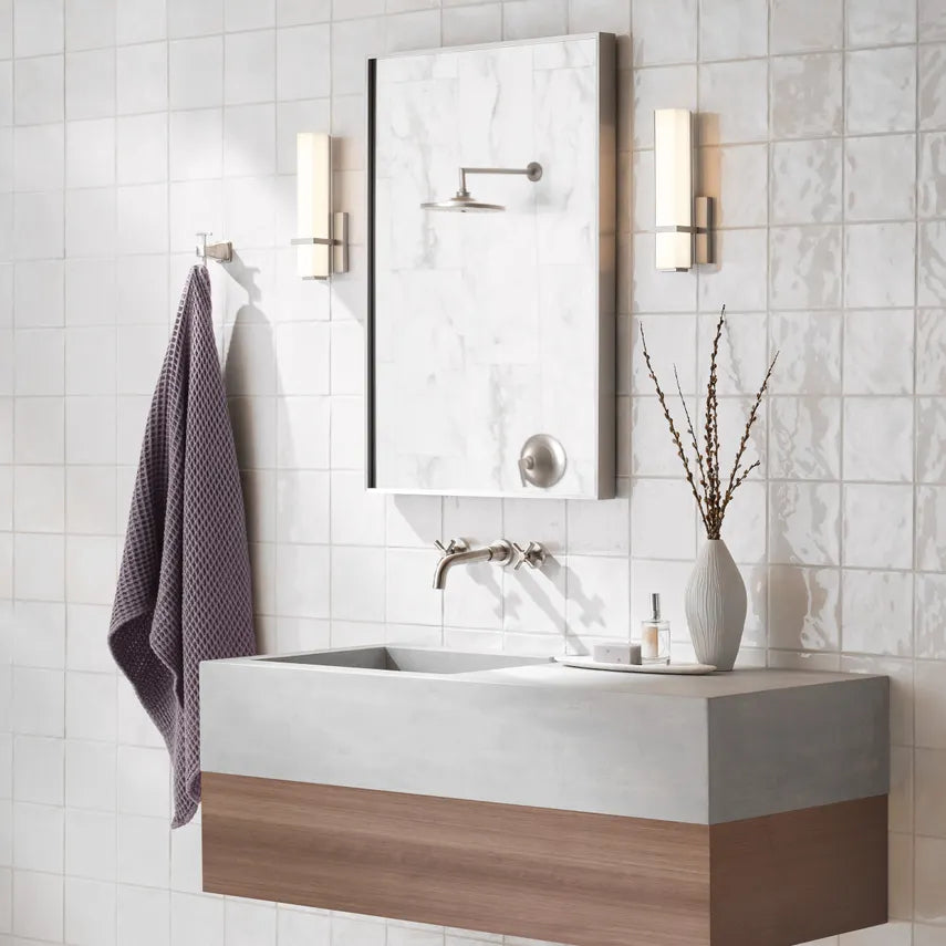 Visual Comfort Milan 13 Inch Led Bath Sconce 