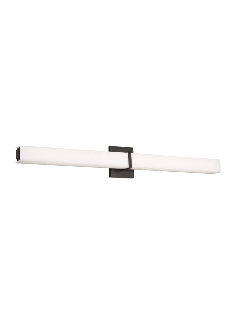 Milan 36 LED Bathroom Wall Light Chrome by Visual & Comfort & Co