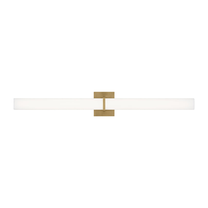 Milan 36 LED Bathroom Wall Light Chrome by Visual & Comfort & Co