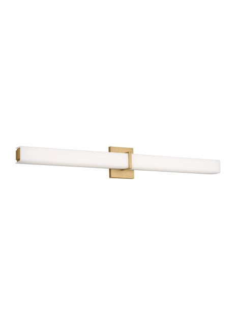 Milan 36 LED Bathroom Wall Light Chrome by Visual & Comfort & Co
