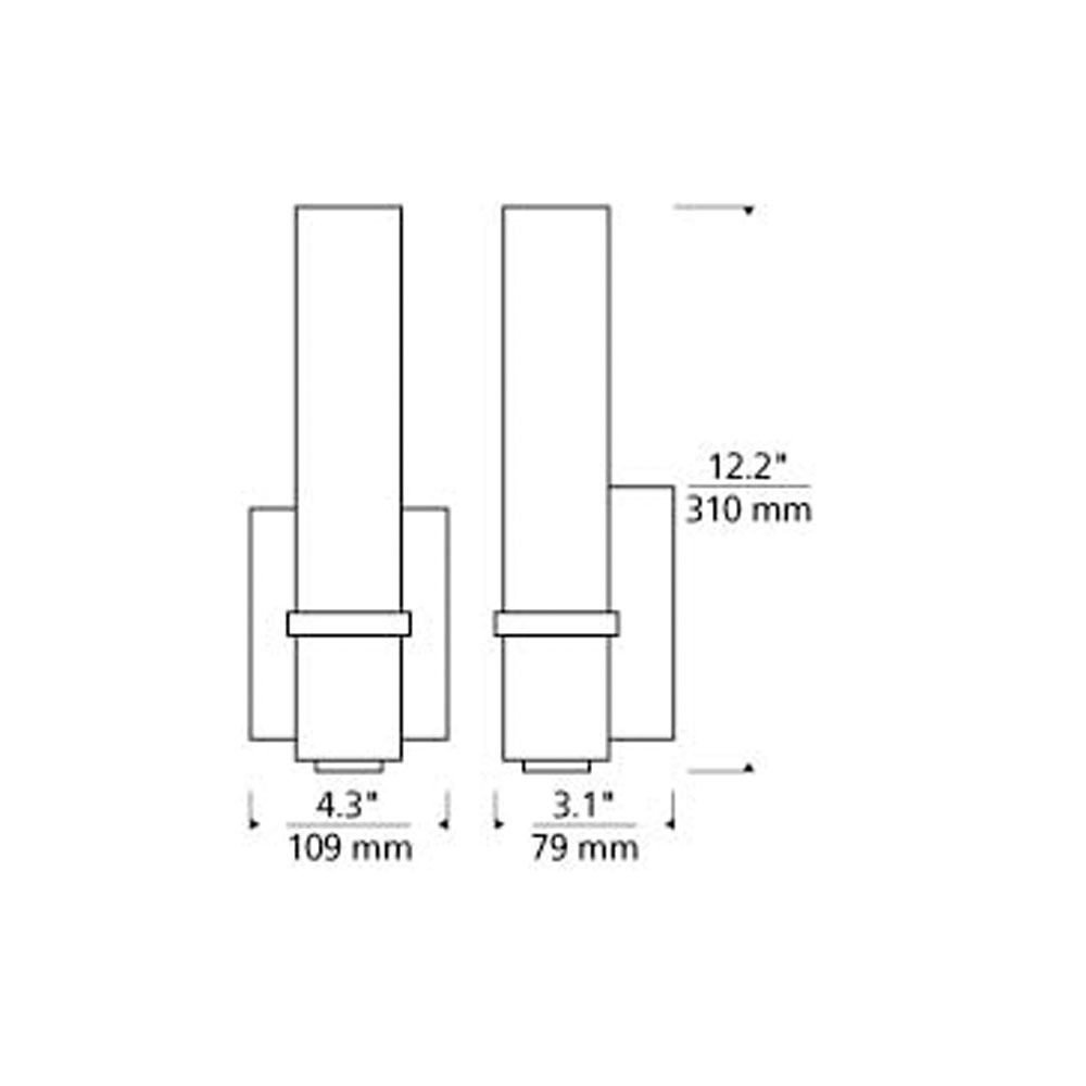 Visual Comfort Milan Ii 13 Bath Light Satin Nickel