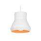 Visual Comfort Milo Pendant Light Grey Outside / Chartreuse Inside