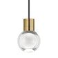 Visual Comfort Mina Led Pendant BLACK