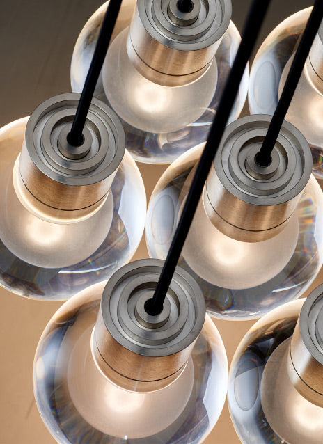 Visual Comfort Mina Led Pendant BLACK & WHITE