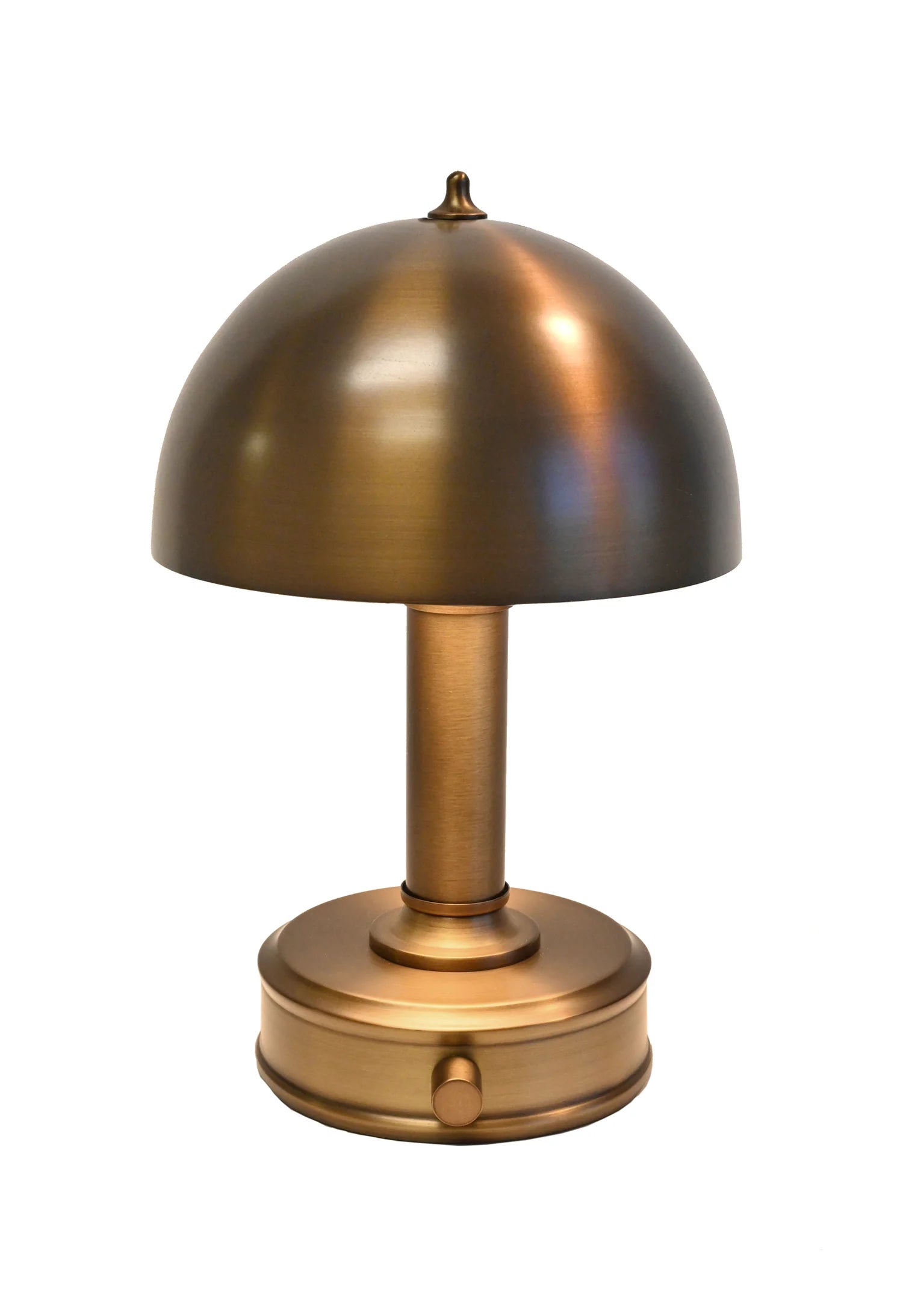 Mini Tito Cordless Lamp in Antique Brass 