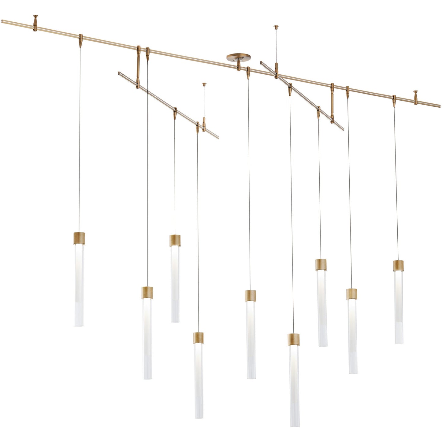 Visual Comfort Mini Linger 9 Light Chandelier New Surface