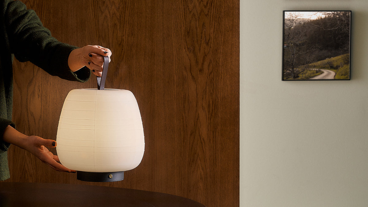 Misko Camp portable lamp by Stone Designs