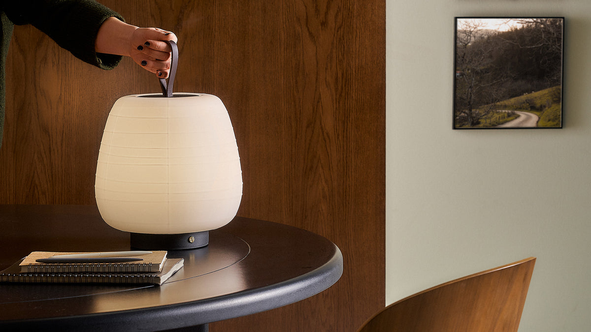 Misko Camp portable lamp by Stone Designs