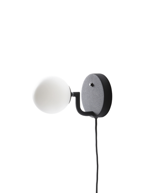 Pholc Mobil wall light by Monika Mulder – Black and Opal