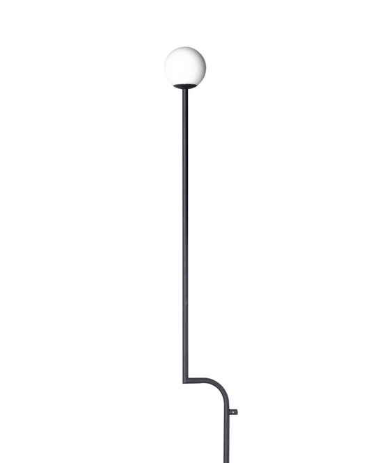 Pholc Mobil tall wall light by Monika Mulder – Black and Opal