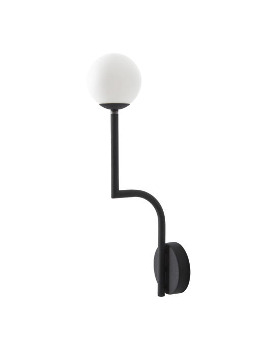 Pholc Mobil wall light by Monika Mulder – Hardwired Black and Opal