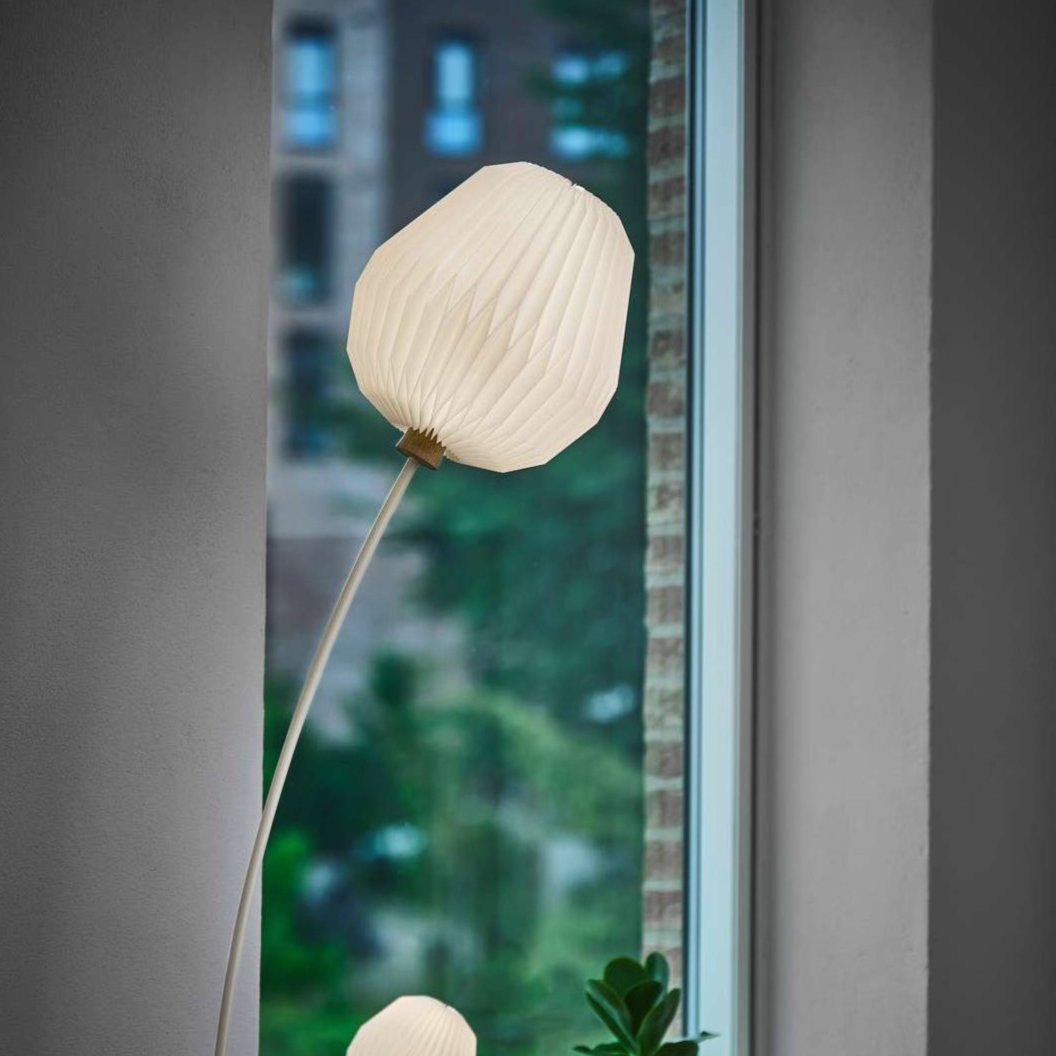 Bouquet Floor Lamp Light Oak Cream White LK 330Lcw - LE KLINT