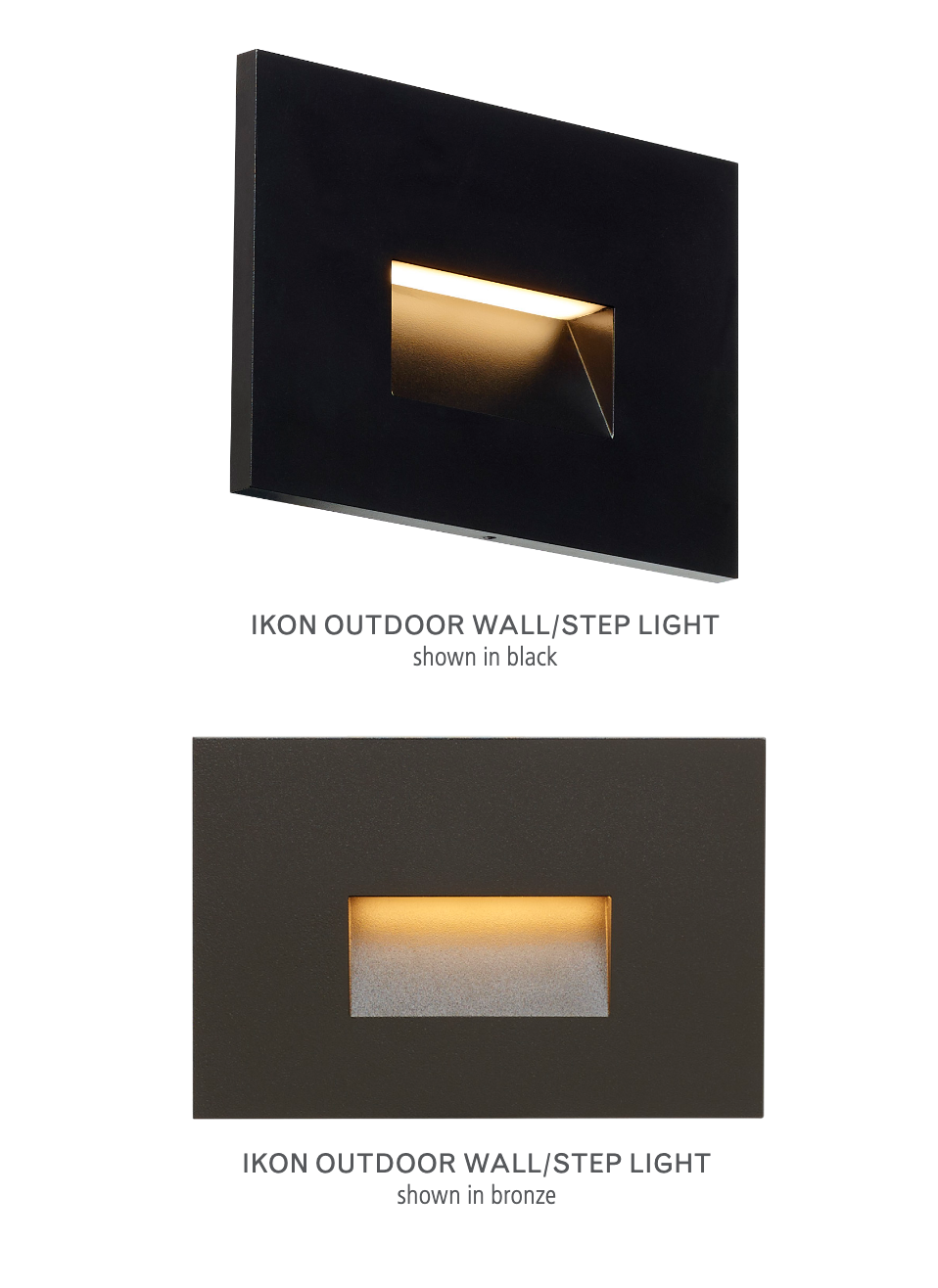 Wet Rated Ikon Step Light 6In LED by Visual & Comfort & Co