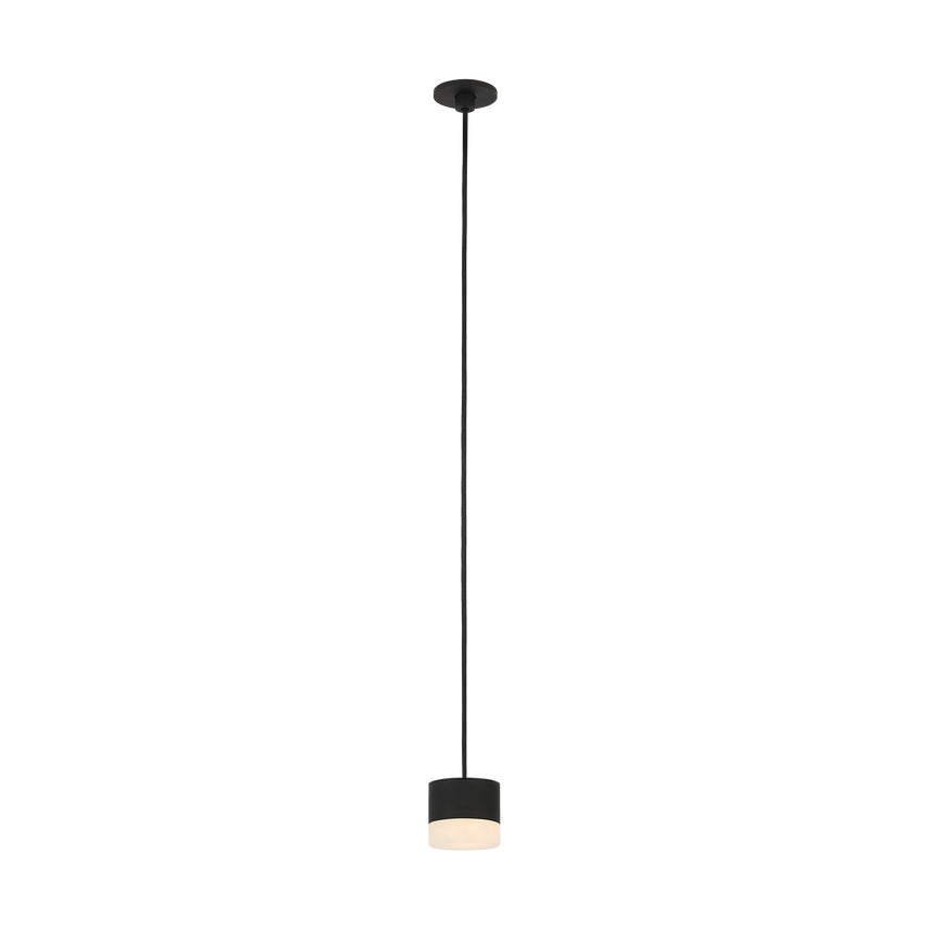 Alabaster Cylinder LED Pendant 1 Light by Visual & Comfort & Co