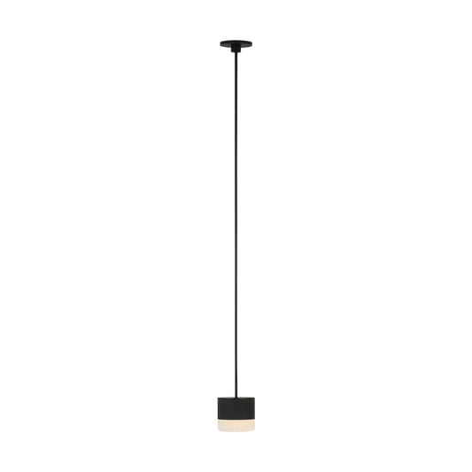 Alabaster Cylinder LED Pendant 1 Light by Visual & Comfort & Co