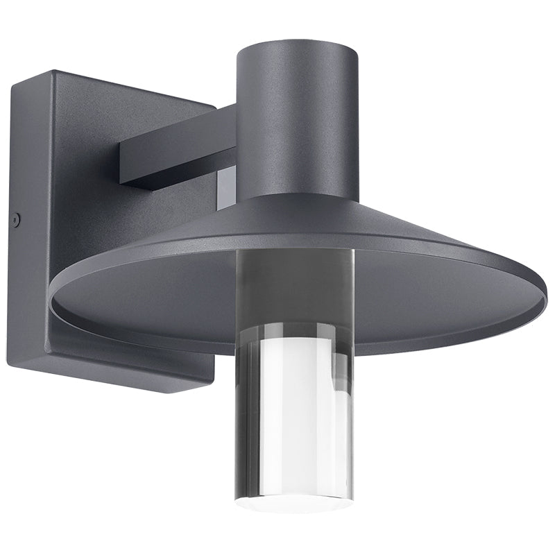 Industrial Ash 10 Charcoal Outdoor Light by Visual & Comfort & Co