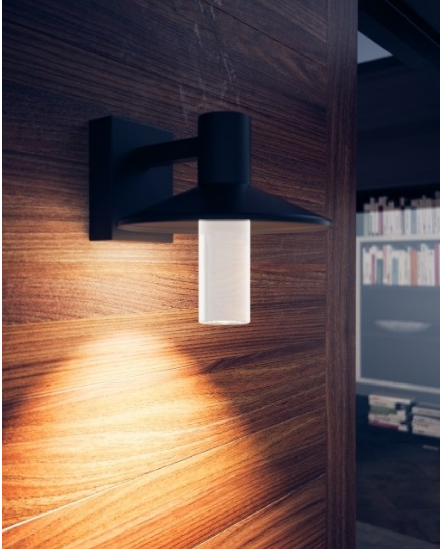 Industrial Ash 10 Charcoal Outdoor Light by Visual & Comfort & Co