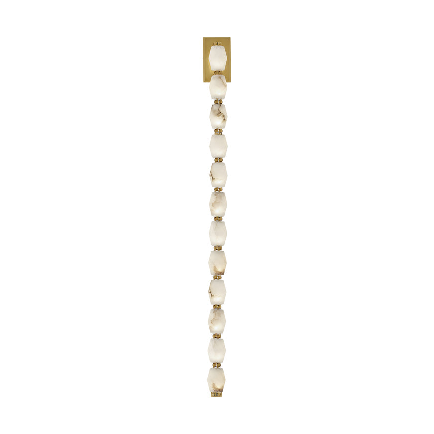 Collier 40In Alabaster Sconce by Visual & Comfort & Co