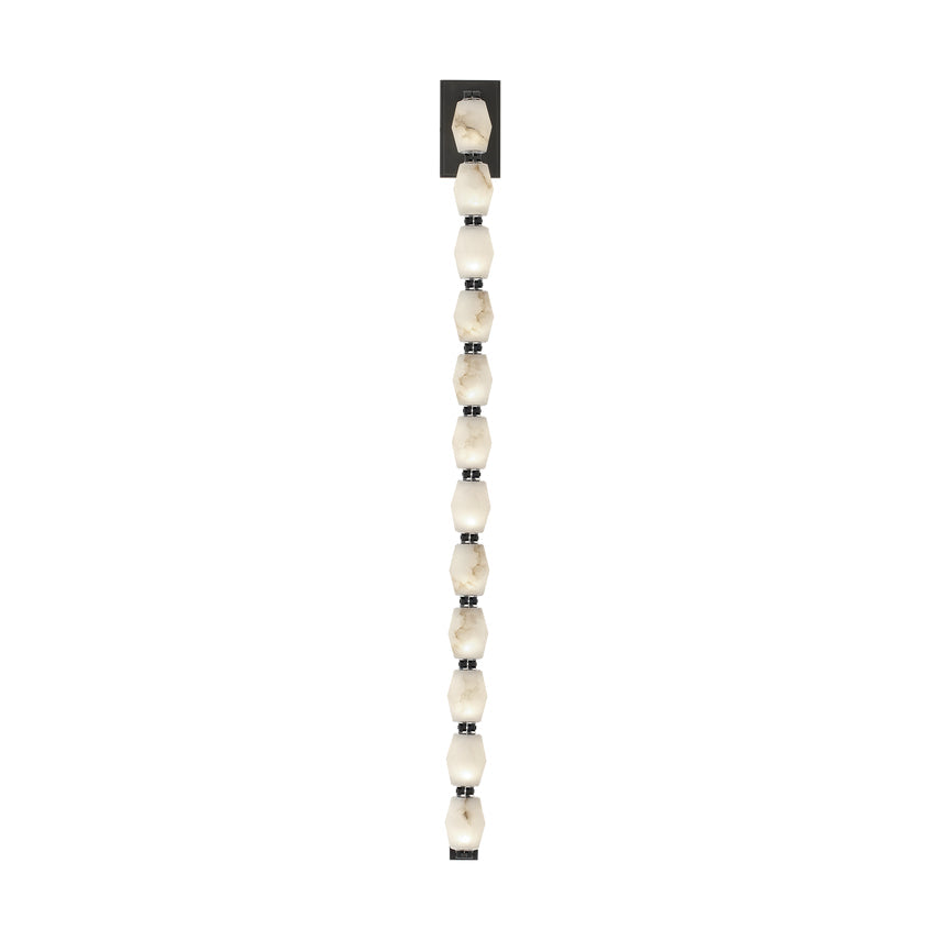 Collier 40In Alabaster Sconce by Visual & Comfort & Co