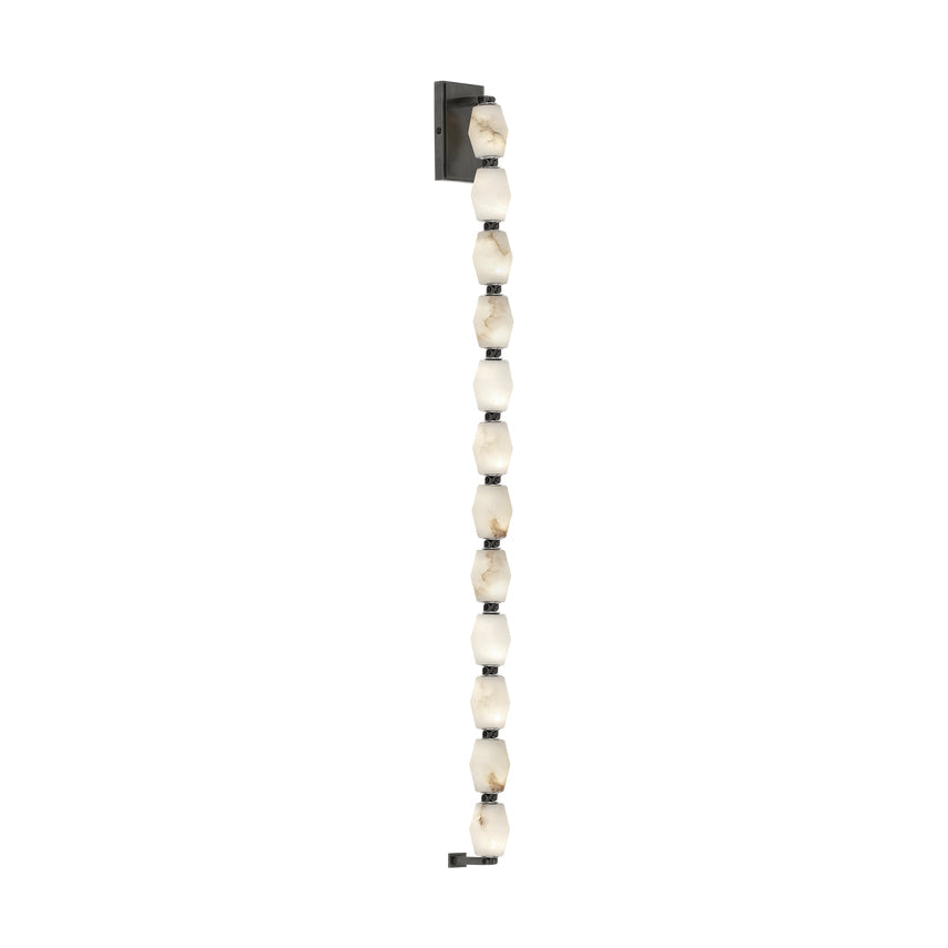 Collier 40In Alabaster Sconce by Visual & Comfort & Co