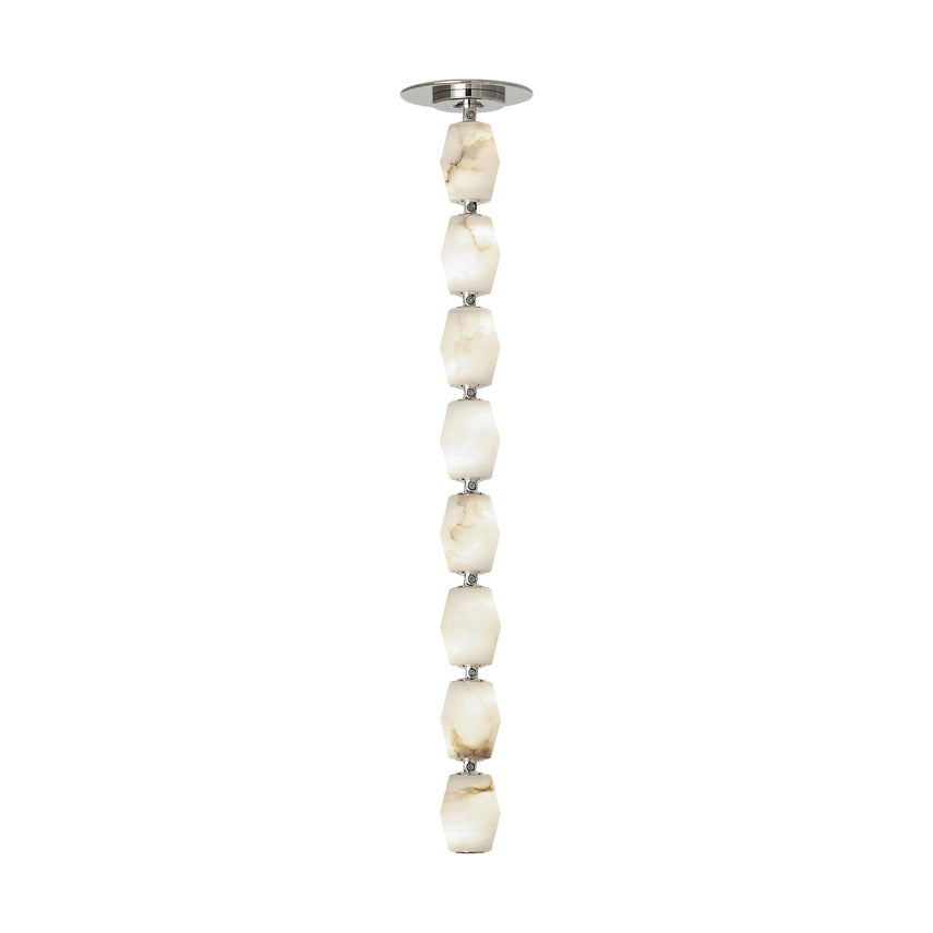Collier 24 Alabaster LED Pendant by Visual & Comfort & Co