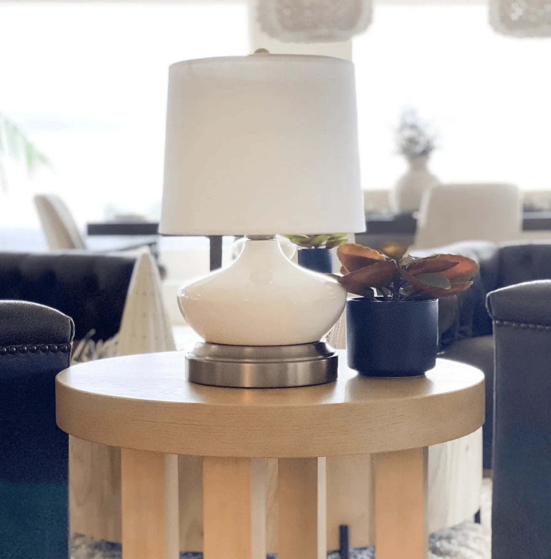 Rechargeable Decorative Table Lamp with Soft Ambient Lighting