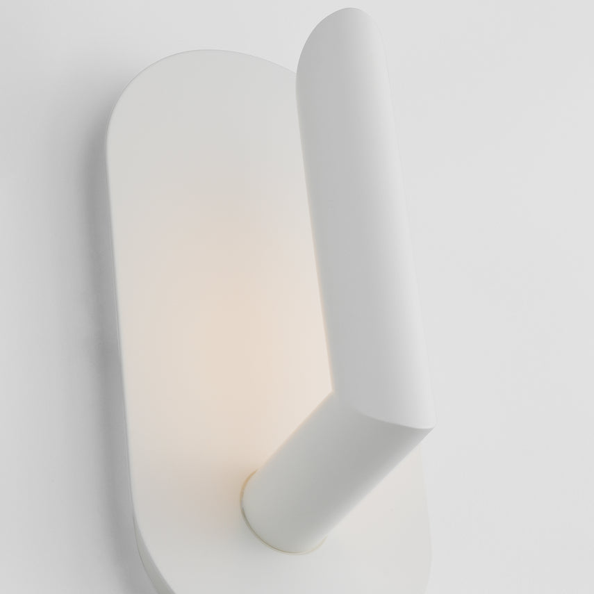 Fielle Small Soft White LED Wall Sconce 7 5-inch by Visual & Comfort & Co