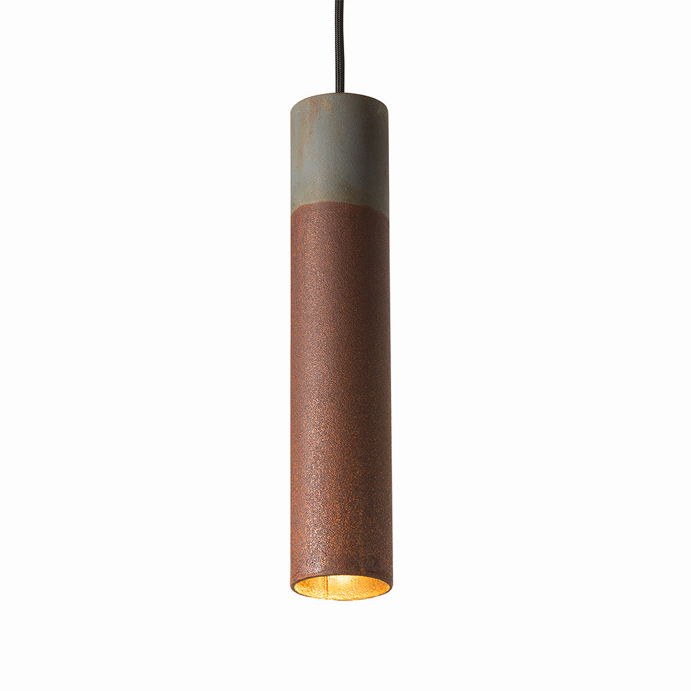 Roest Tube Industrial Modern Led Pendant Handmade Steel Light By Graypants