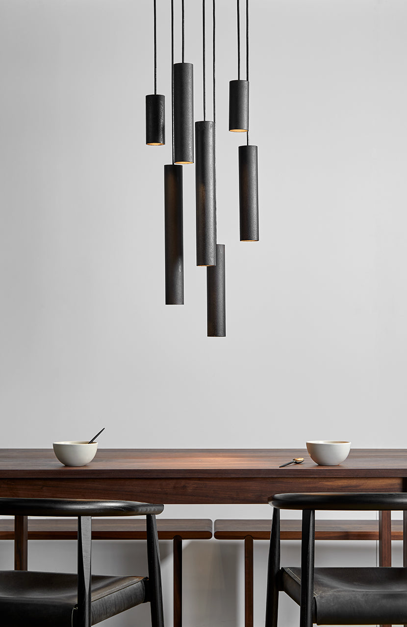 Roest Tube Industrial Modern Led Pendant Handmade Steel Light By Graypants