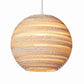 Moon Pendant Recycled Cardboard Lamp By Graypants