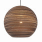 Moon Pendant Recycled Cardboard Lamp By Graypants