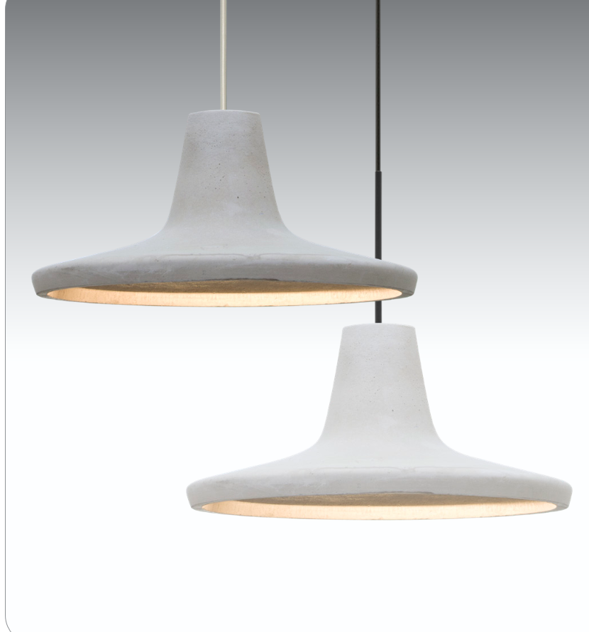 Besa Modus concrete pendant for restaurant and hospitality lighting