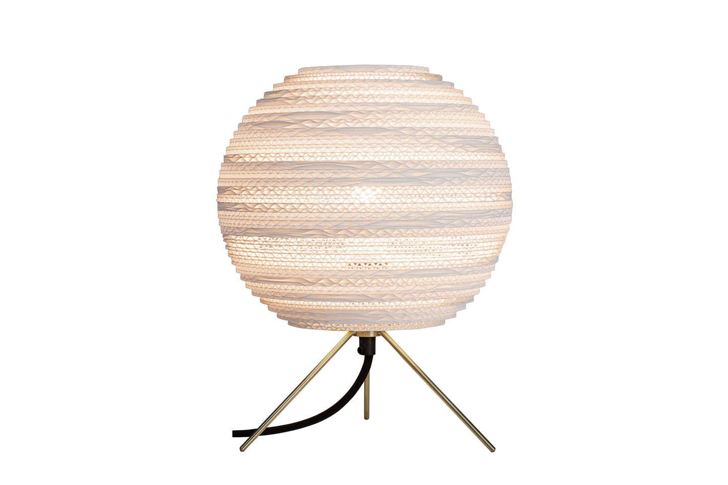Recycled Moon Lamp Brass Light By Graypants