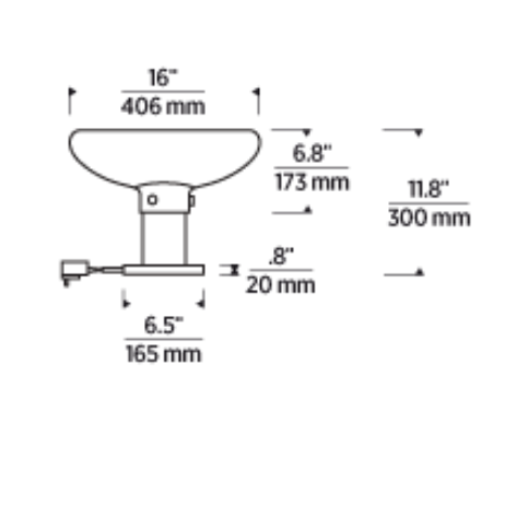 Visual Comfort Morgan 16 Inch Dimmable Led Table Lamp 