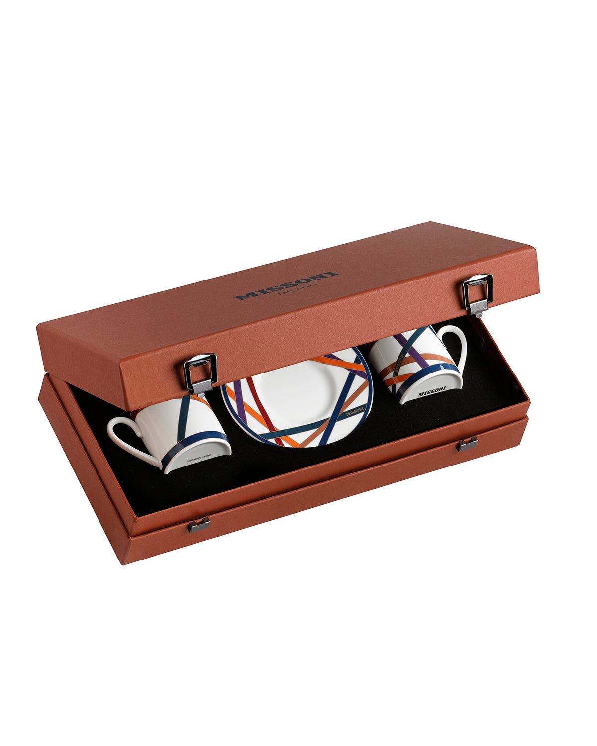 Missoni Home Nastri Multicolor coffee cups & saucers