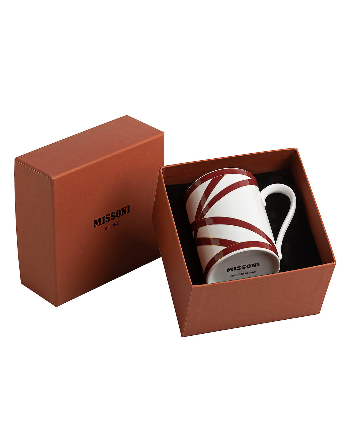 Missoni Home Nastri Bordeaux mug
