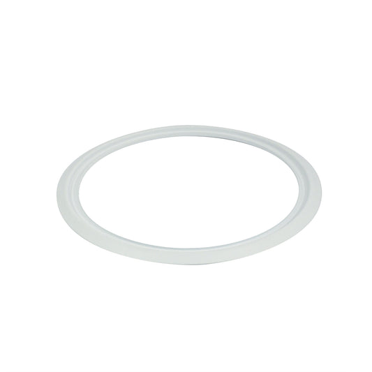 Nora Lighting NEFLINTW-6OR-MPW 6" Oversize Ring for 6" Can-less Downlights, White finish
