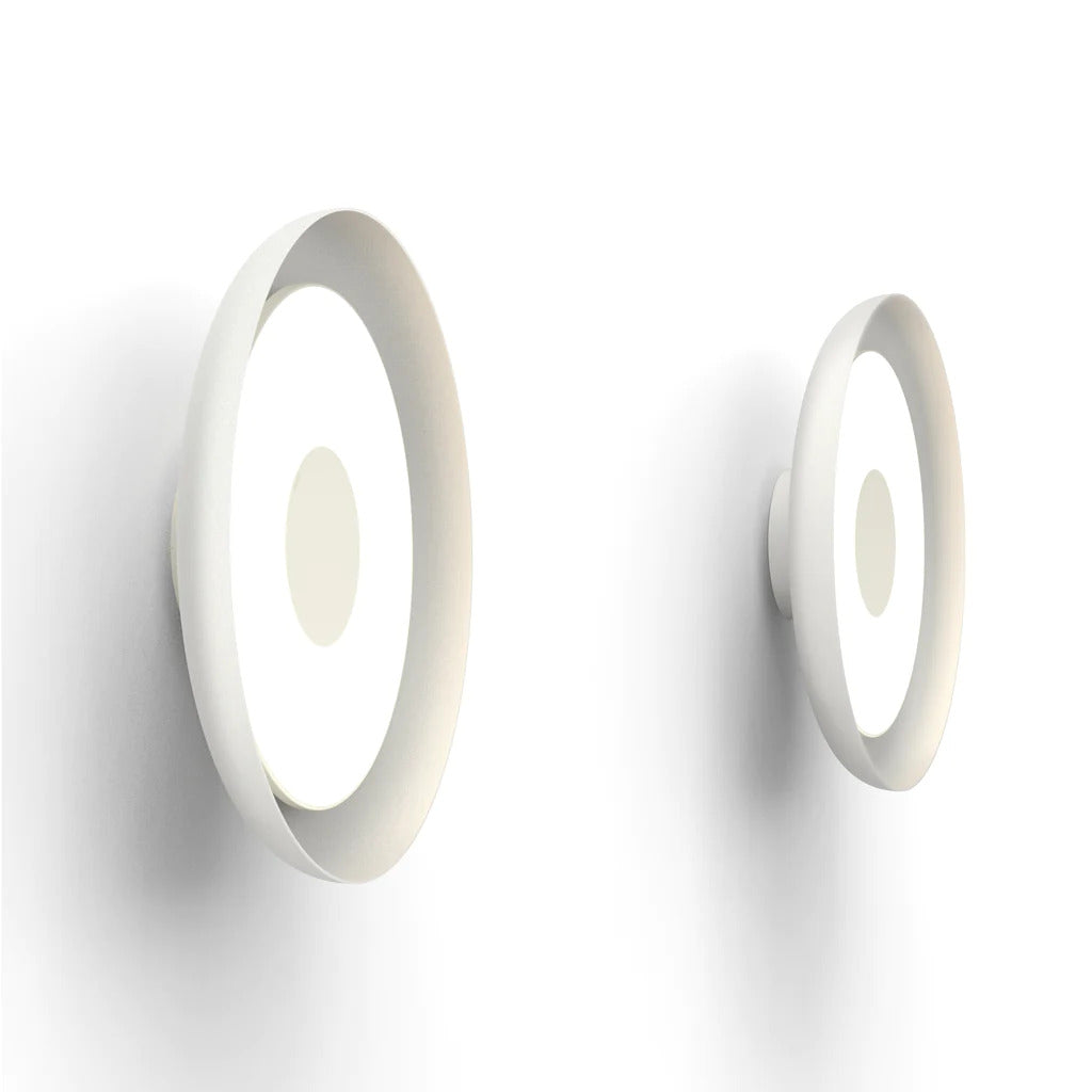 Pablo Designs Nivel Flush Mount Ceiling Light — 15" Black hero product image at MetropolitanDecor