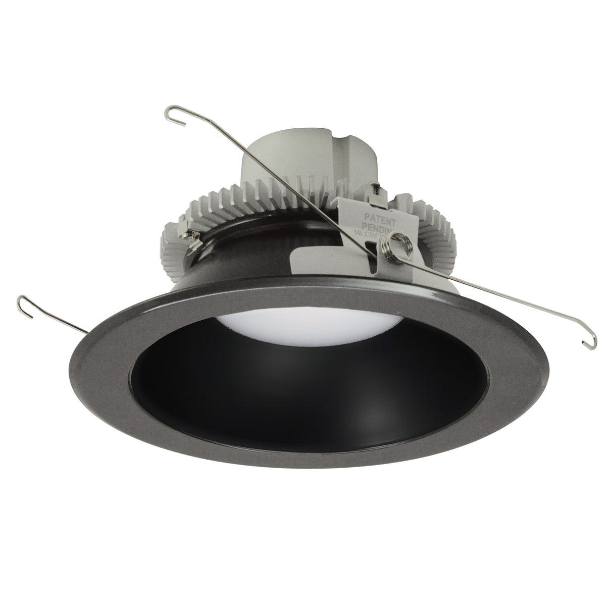 Nora Lighting NLCBC2-651 Series Black Reflector / Black Flange, 2700K, 750lm / 10W, 120V