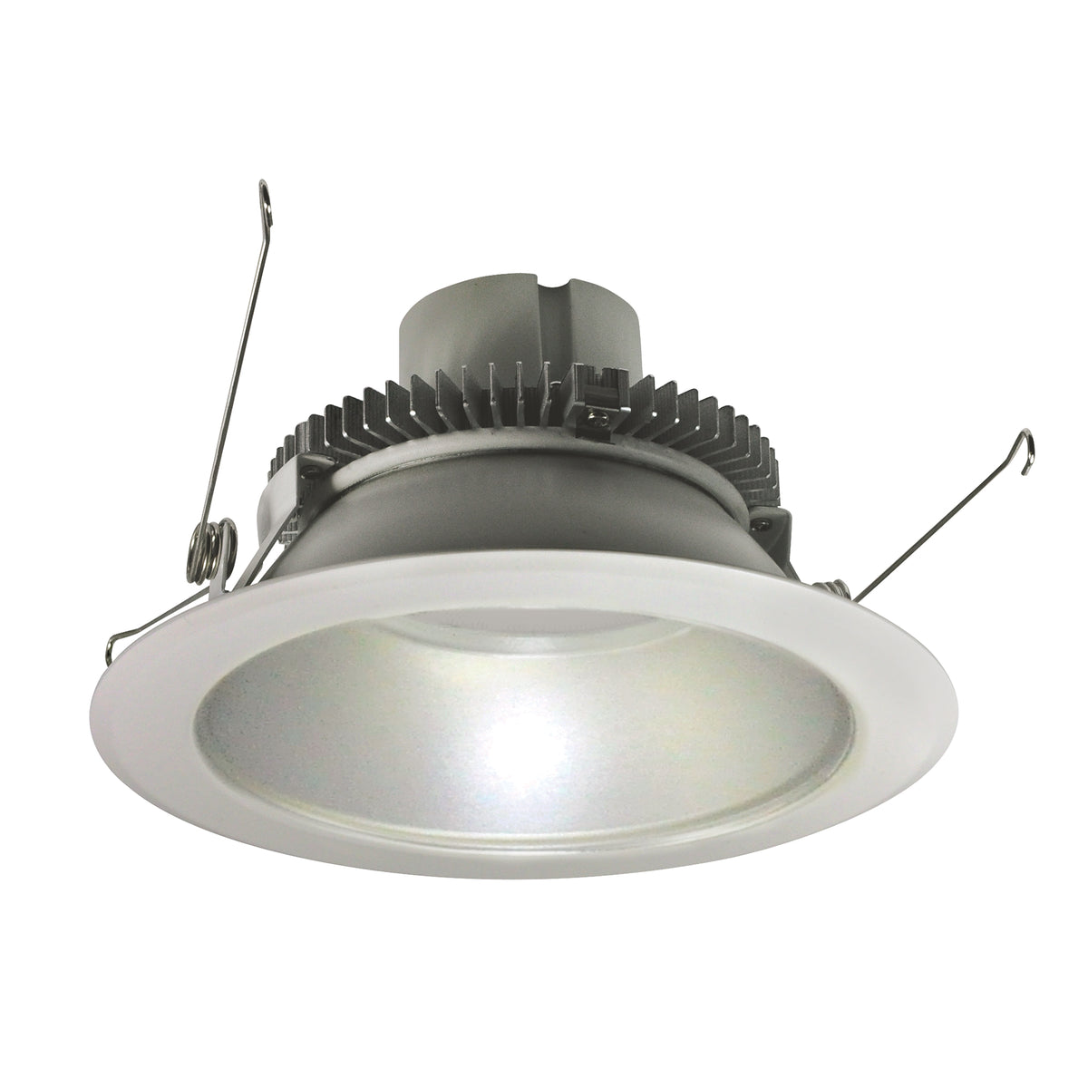 Nora Lighting NLCBC2-651 Series Haze Reflector / White Flange, 2700K, 1000lm / 12W, 120V