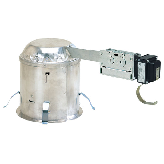 Nora Lighting NLR-604 6" Low Voltage Remodel Housing, 120V/12V Magnetic Transformer, Max 75W