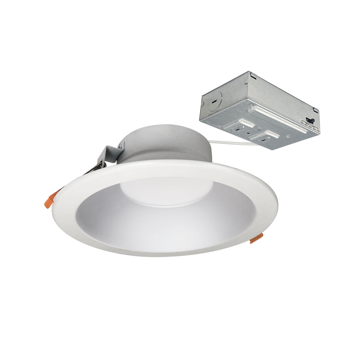 Nora Lighting NLTH-81TW Series Haze / Matte Powder White Finish, 120V