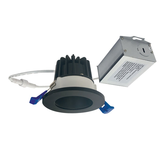 Nora Lighting NM2-2RDC Matte Black, 2700K, 400lm / 6W